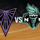 Golden State Valkyries vs New York Liberty timeline