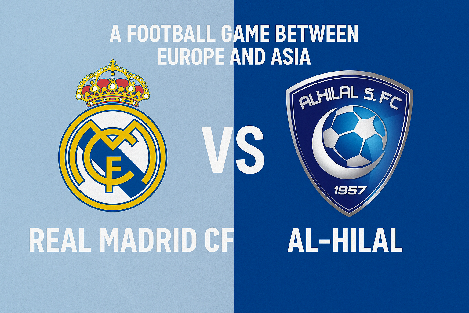 Real Madrid vs Al-Hilal football match
